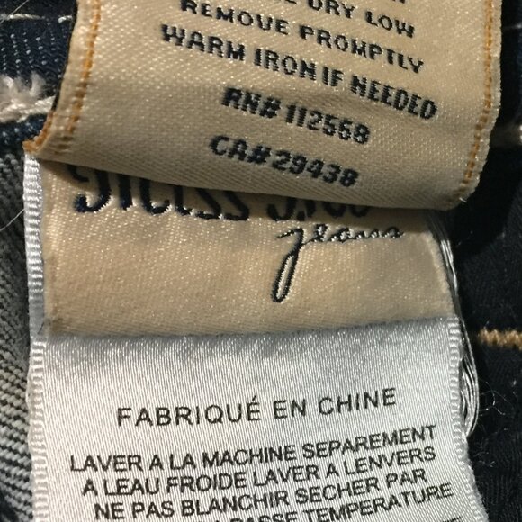 MISS ME DISTRESSED BOOT CUT JEANS SIZE 26 - Picture 11 of 11